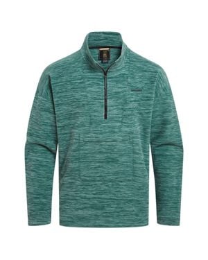Craghoppers "Esk Ii" Fleece-Oberteil Für Herren, Mit Halbem Reißverschluss (Mosaikgrün)