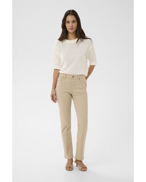 Kaffe Jeans Kamaris Jeans Regular Fit - Natur