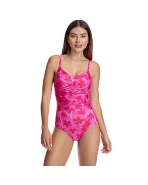 Ory V-Ausschnitt Badeanzug Mit Cups W250976 Damen - Pink