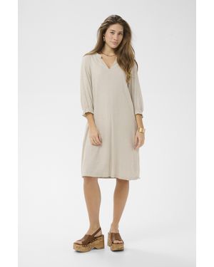 Cream Kleid Crjune Kleid Straight Fit - Natur