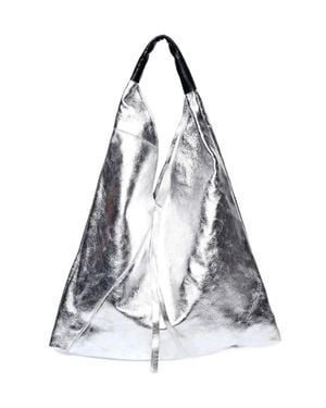 Isabella Rhea Rindsledertasche - Weiß