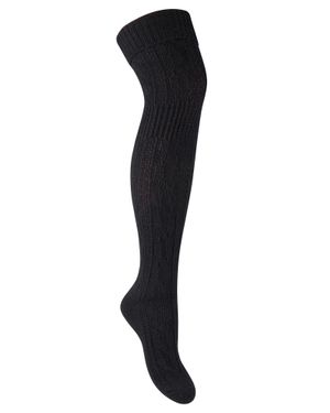 Steve Madden Overknee-Wollsocken Für Damen - Schwarz