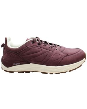 Jack Wolfskin Portland Low Damen Trauerschuhe Grape - Lila