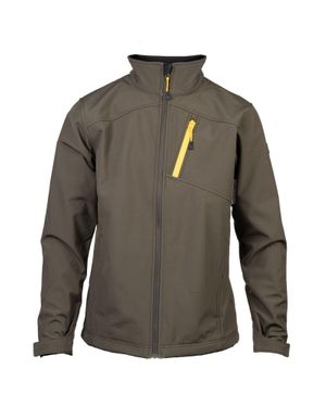 Caterpillar Essentials Shell Herren Moss Softshelljacke - Grün