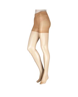 Elle 1 Paar Damen 20 Denier Formende Strumpfhosen - Natur