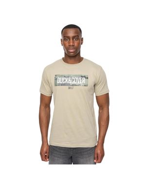 Duck and Cover "Camotrax" T-Shirt Für Herren (Salbei) - Natur