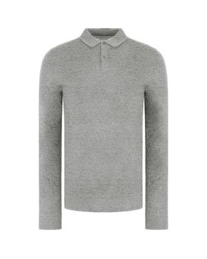 Ted Baker Morar Strick -Polo -Hemd - Grau