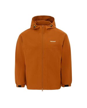 Firetrap Kapuzenjacke Für Herren, Leicht (Kaffeebraun)