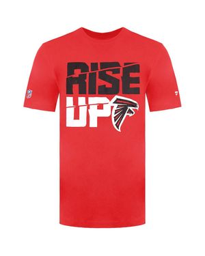 Fanatics Nfl Atlanta Falcons Aufstehen Herren T-Shirt - Rot
