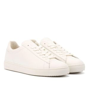 CLAE Bradley Essentials Leder Herren Weiße Sneakers