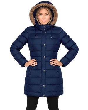 Enzo Damen-Steppjacke - Blau