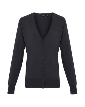 PREMIER Strickjacke V-Ausschnitt Für Damen - Blau