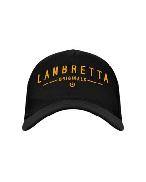 Lambretta "Originals" Baseball-Mütze Für Herren/Damen - Schwarz