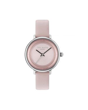 Ted Baker Armbanduhr aus edelstahl silberfarben - Pink