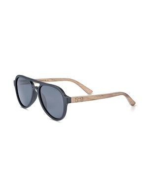 Earth Wood Mazatlan Polarisierte Sonnenbrille - Blau
