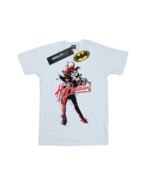 Dc Comics "Hi Puddin" T-Shirt Für Herren - Blau