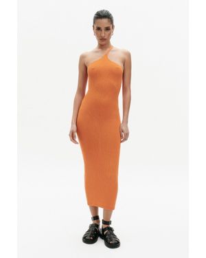Bennu Oranges Strickkleid - Weiß