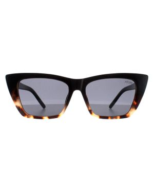 Atum Arid C2 Glã¤Nzende Sonnenbrille Mit Farbverlauf Demi Smoke - Schwarz