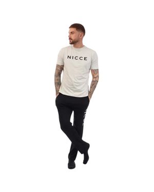 Nicce London "Aderyn" Loungewear Set Für Herren, Baumwolle - Weiß