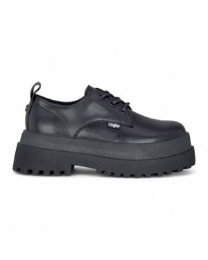 Buffalo Damen-Derbyschuhe, Mit Schnürung Und Plateau – Pluto - Blau