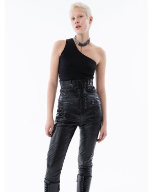 Rivus One-Shoulder-Body - Schwarz