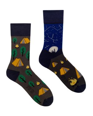 SPOX SOX Herren & Damen Mismatched Novelty Odd Socks - Blau