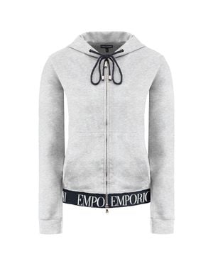 Armani Emporio Damen Graue Trainingsjacke