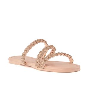 Dune Dune Lassa Synthetische Damen Sandalen Nackt - Pink