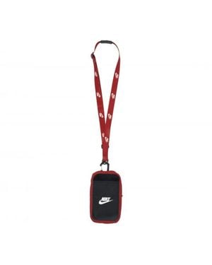 Nike "Club" Mobilfontasche /Schwarz) - Rot