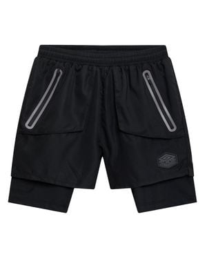 Umbro "Pro Training Elite" Hybrid-Short Für Herren - Schwarz
