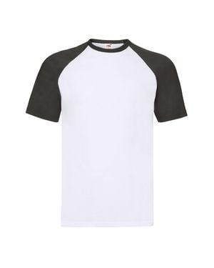 Fruit Of The Loom T-Shirt Für Herren/Damen - Schwarz