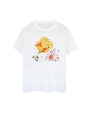 Disney T-Shirt Für Damen - Weiß