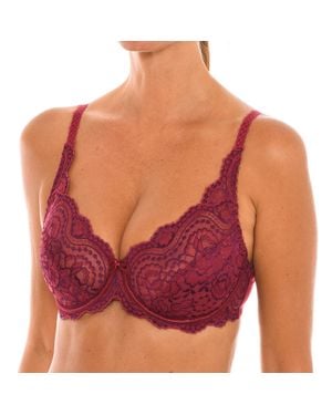 Playtex Bügel-Bh 05832 Aus Ungepolsterter Spitze Für Die Natürliche Unterstützung Der Büste - Rot