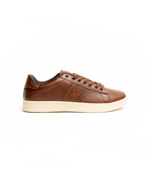 Original Penguin Pinguin Steadman Trainer - Braun
