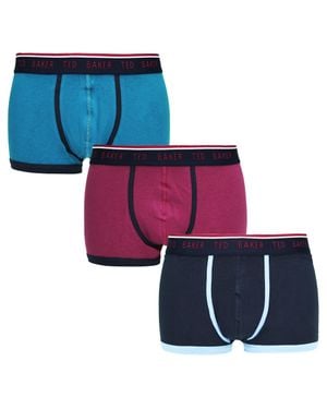 Ted Baker 3-Pack-Sortaled-Boxer-Shorts Hosen Set Uc8Mgu03Textchi - Mehrfarbig
