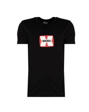 DIESEL T-Shirt T-Diegor Herren - Schwarz