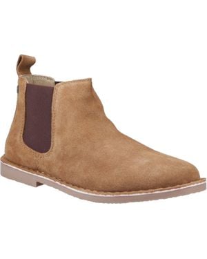 Jack & Jones Bravo Wildleder Herren Stiefel Cognac - Braun