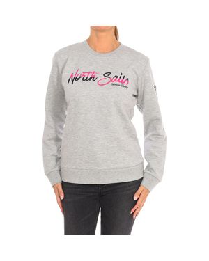 North Sails Langärmeliges Sweatshirt Mit Rundhalsausschnitt 9024250 - Grau