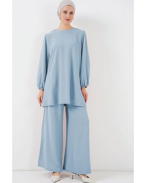 Bigdart Tunika & Saftpantalons-Zweiteiler Set - Blau