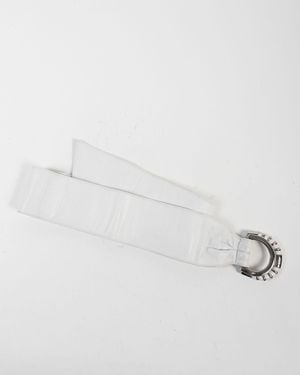 Tod's Leder Gürtel - Weiß