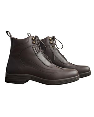 Brogini "Kilcott" Stiefeletten Für Damen, Geöltes Leder - Schwarz
