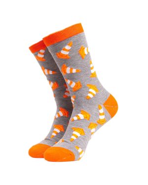 Soctopus Job Neuheiten Socken - Orange