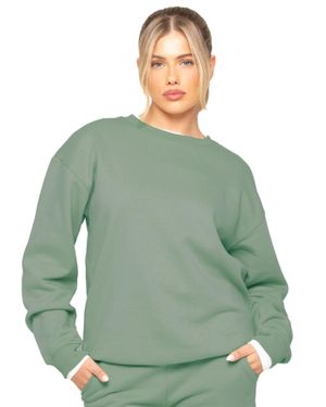 Enzo Damen-Sweatshirt - Grün