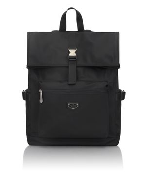 Philipp Plein Nylon Box Backpack - Schwarz