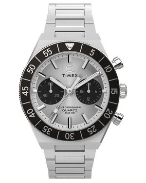 Timex Q Continental Herren Armbanduhr Tw2Y55800 - Mettallic