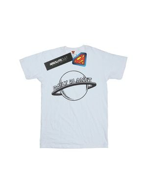 Dc Comics "Daily Planet" T-Shirt Für Herren - Blau