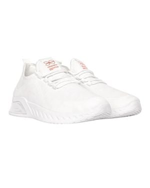 Crosshatch Herren Sneaker "Clarington" /Rot) - Weiß
