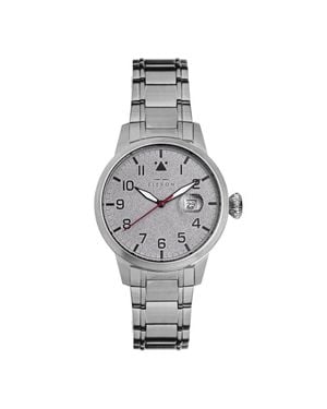 Elevon Watches Stealth-Armbanduhr Mit Datum - Mettallic