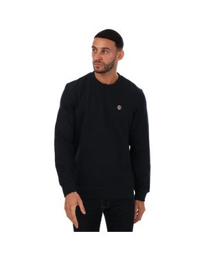 Ted Baker "Hatton" Sweatshirt Rundhalsausschnitt Für Herren (Marineblau) - Schwarz