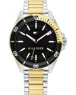 Tommy Hilfiger Herrenuhr Quartz Grau - Mettallic
